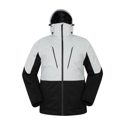 White - Front - Mountain Warehouse Mens Interstellar II Ski Jacket