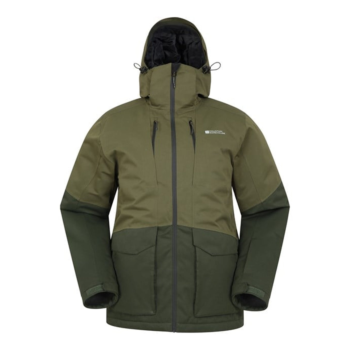 Green - Front - Mountain Warehouse Mens Interstellar II Ski Jacket