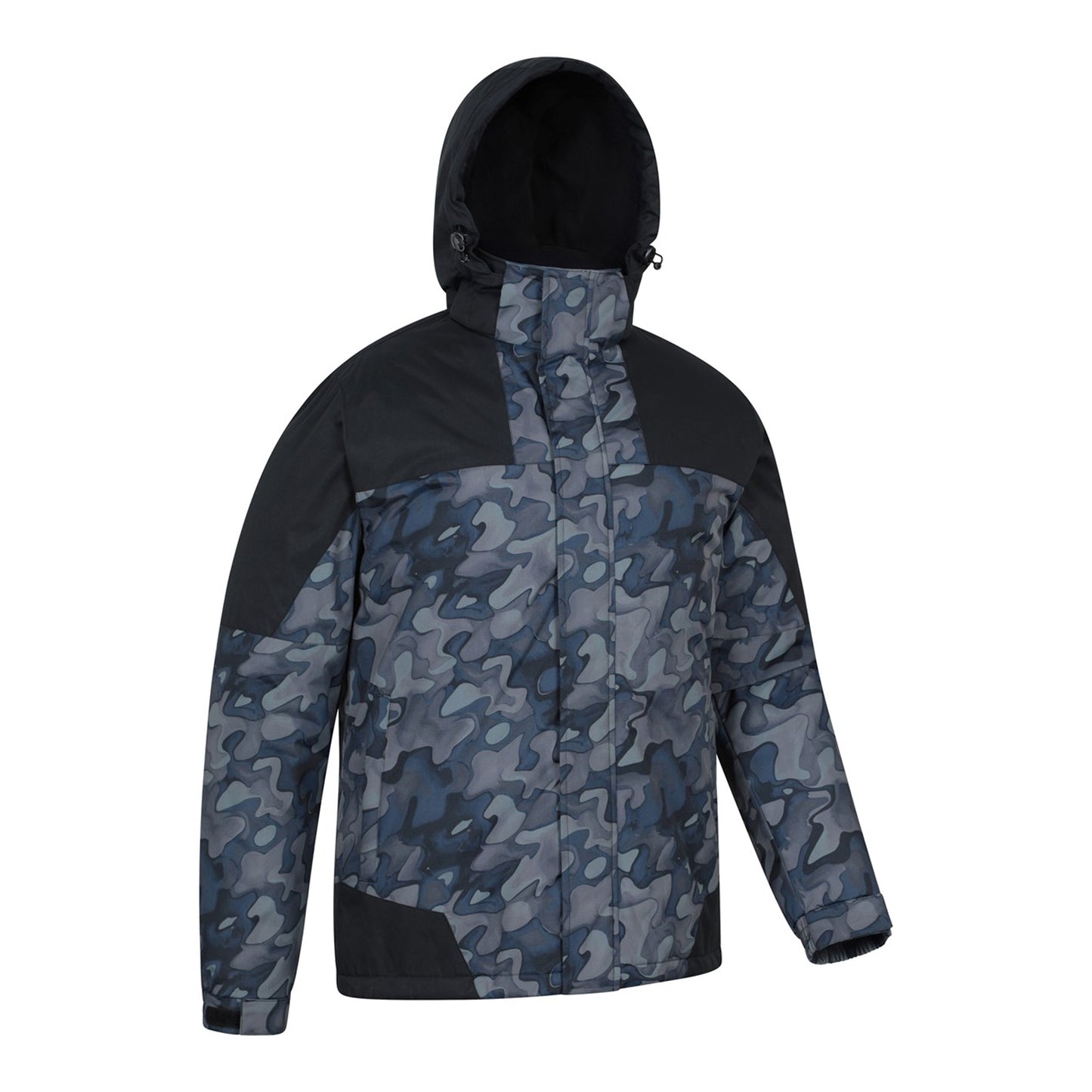Brown - Lifestyle - Mountain Warehouse Mens Shadow II Printed Ski Jacket