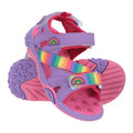 Pink - Pack Shot - Mountain Warehouse Childrens-Kids Seaside Sandals