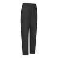 Black - Side - Mountain Warehouse Womens-Ladies Trek II Short Winter Hiking Trousers