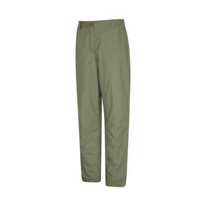 Khaki Green - Lifestyle - Mountain Warehouse Womens-Ladies Trek II Short Winter Hiking Trousers