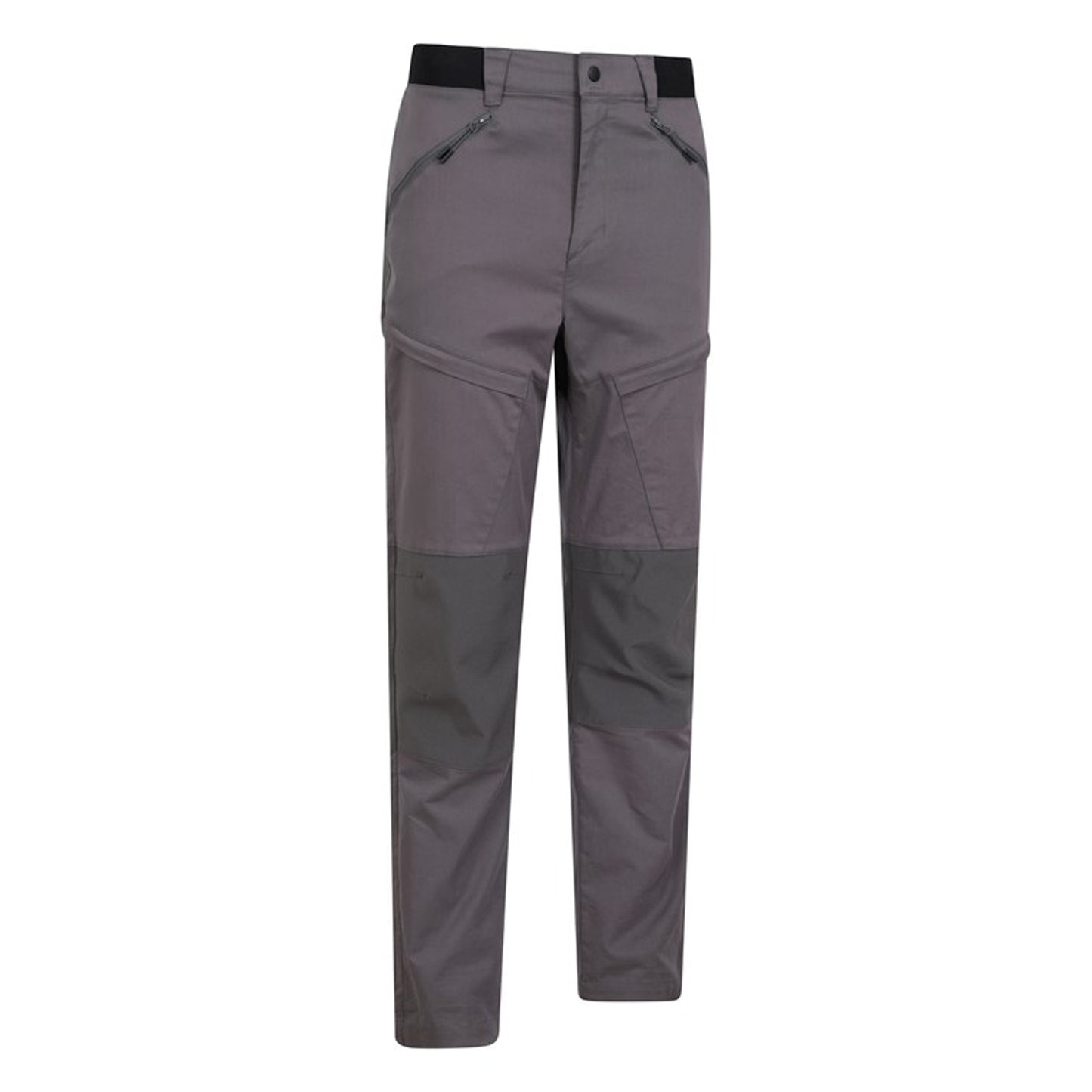 Grey - Back - Mountain Warehouse Mens Jungle Hiking Trousers