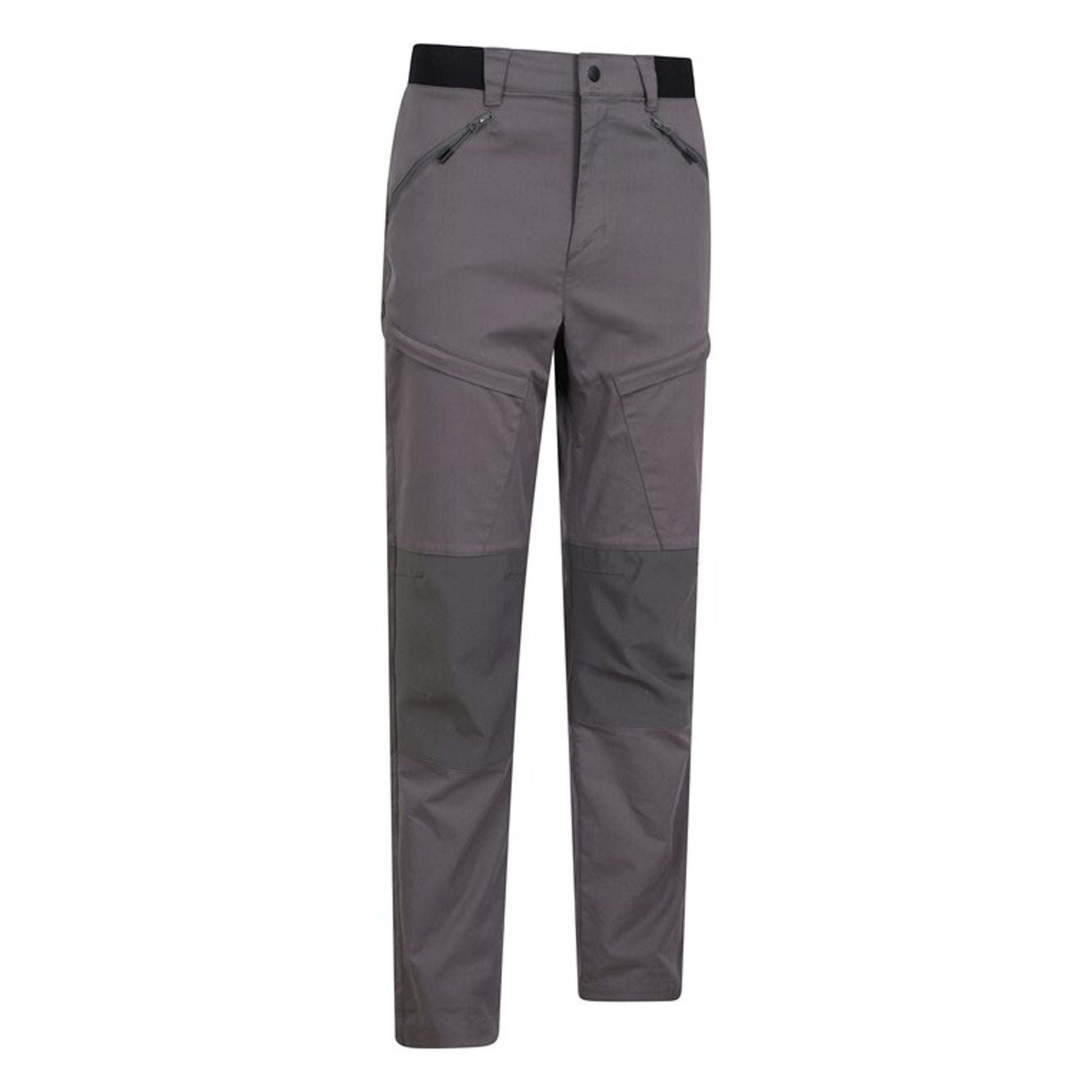 Grey - Back - Mountain Warehouse Mens Jungle Hiking Trousers