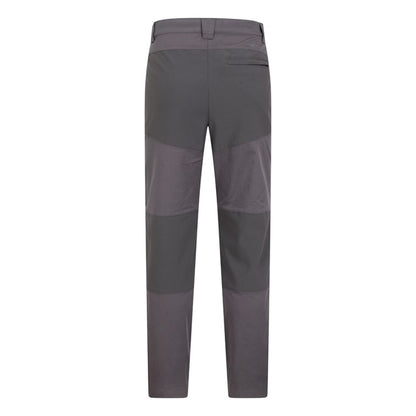 Grey - Side - Mountain Warehouse Mens Jungle Hiking Trousers