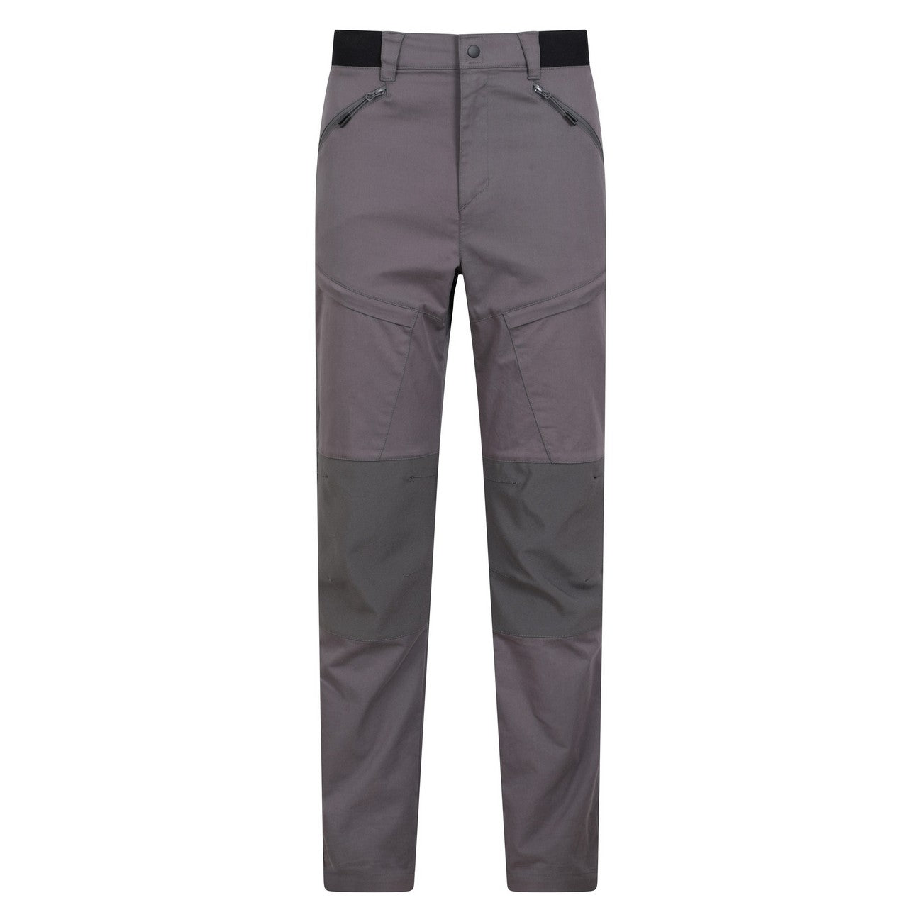Charcoal - Front - Mountain Warehouse Mens Jungle Hiking Trousers