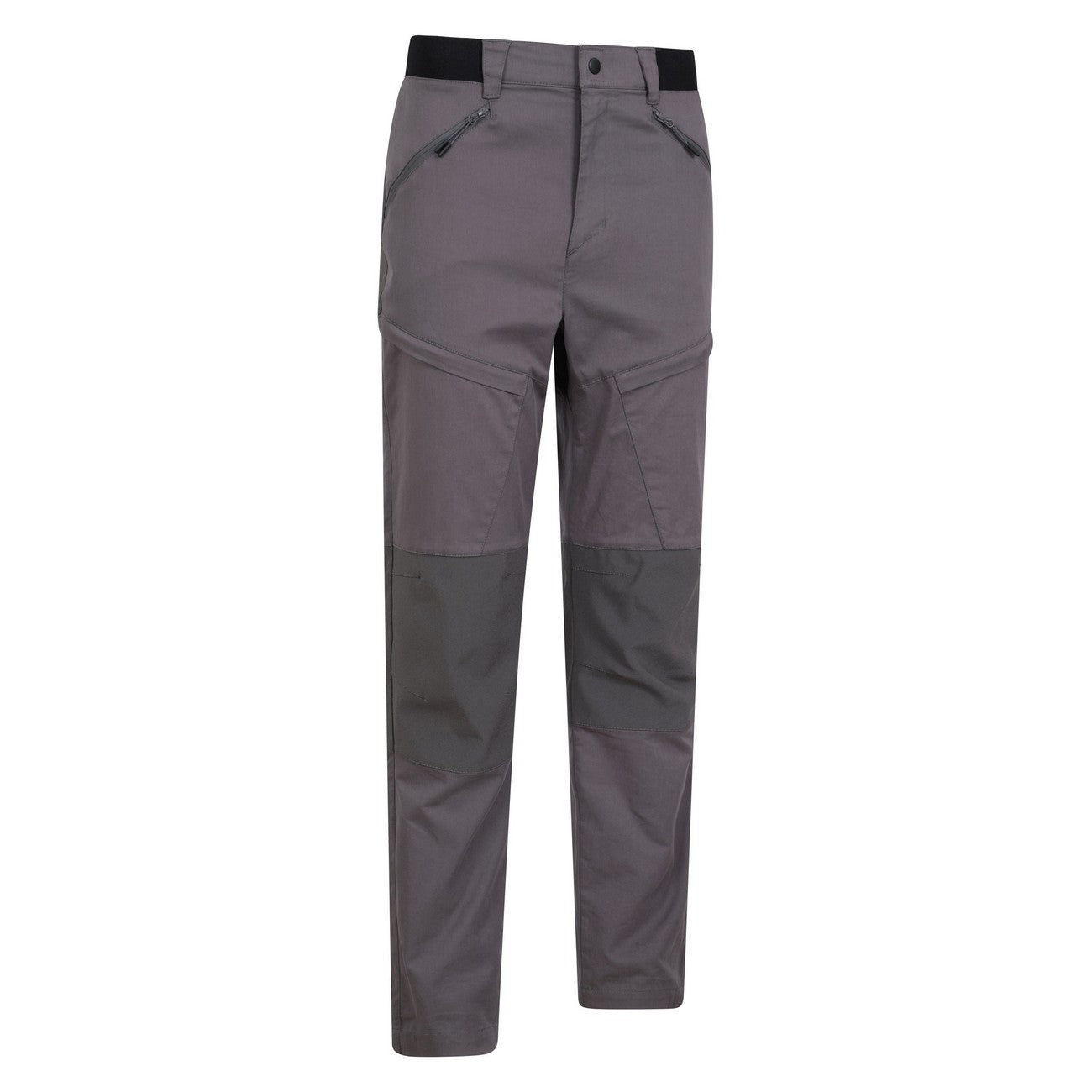 Charcoal - Side - Mountain Warehouse Mens Jungle Hiking Trousers