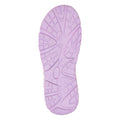 Purple - Close up - Mountain Warehouse Childrens-Kids 3 Touch Fastening Strap Sandals