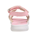 Pink - Side - Mountain Warehouse Girls Rainbow Leather Sandals