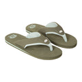 Grey - Pack Shot - Animal Mens Jekyl Recycled Flip Flops