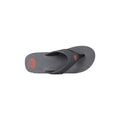 Dark Grey - Back - Animal Mens Jekyl Recycled Flip Flops