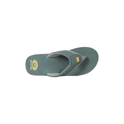 Green - Back - Animal Mens Jekyl Recycled Flip Flops