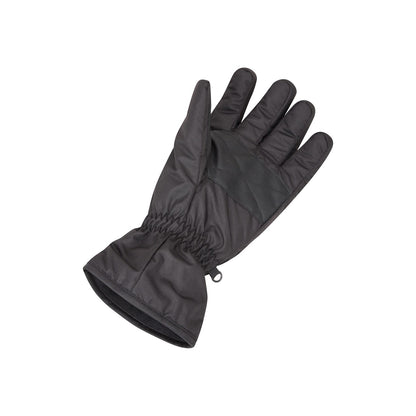 Black - Side - Mountain Warehouse Mens Ski Gloves