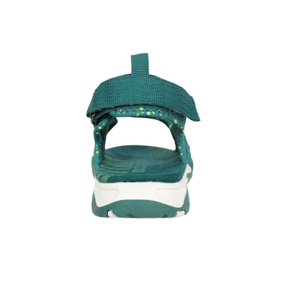 Green - Pack Shot - Mountain Warehouse Childrens-Kids Neptune Sandals