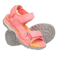 Pink - Pack Shot - Mountain Warehouse Childrens-Kids Neptune Sandals