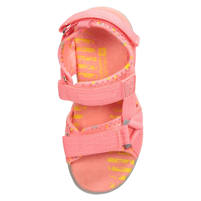Pink - Close up - Mountain Warehouse Childrens-Kids Neptune Sandals