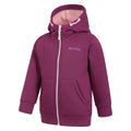 Berry - Lifestyle - Mountain Warehouse Childrens-Kids Alpine II Full Zip Hoodie