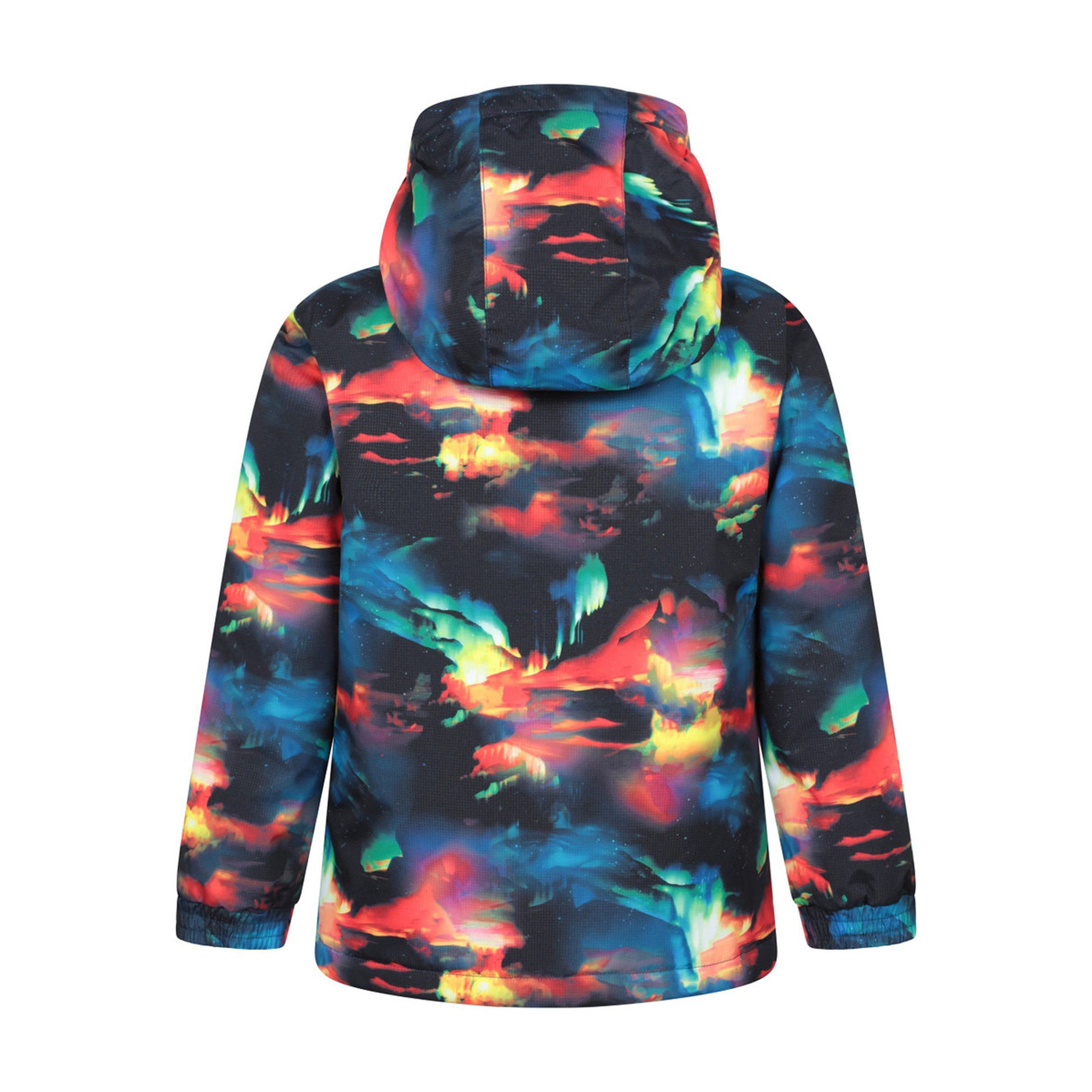Red - Back - Mountain Warehouse Childrens-Kids Mogal Geometric Ski Jacket