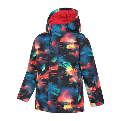 Red - Lifestyle - Mountain Warehouse Childrens-Kids Mogal Geometric Ski Jacket