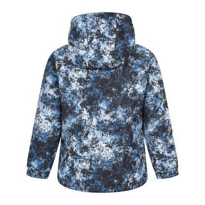 White - Side - Mountain Warehouse Childrens-Kids Mogal Geometric Ski Jacket