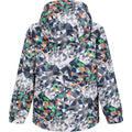 Grey - Back - Mountain Warehouse Childrens-Kids Mogal Geometric Ski Jacket