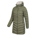 Khaki - Lifestyle - Mountain Warehouse Womens-Ladies Florence Long Padded Jacket