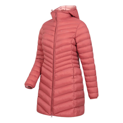 Rust - Lifestyle - Mountain Warehouse Womens-Ladies Florence Long Padded Jacket