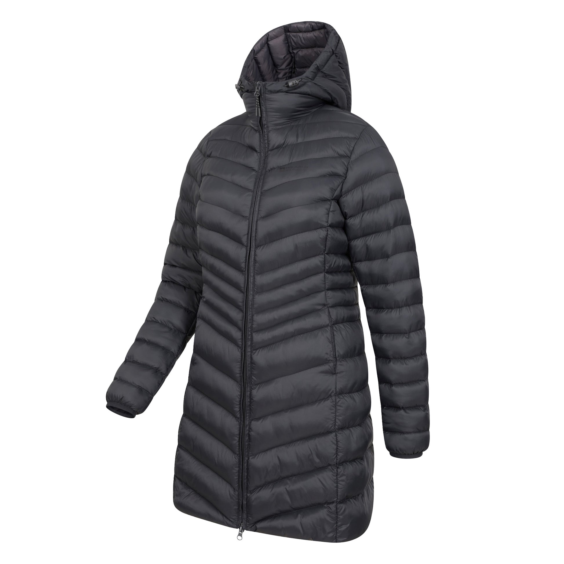 Black - Lifestyle - Mountain Warehouse Womens-Ladies Florence Long Padded Jacket