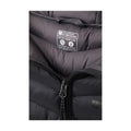 Black - Close up - Mountain Warehouse Womens-Ladies Florence Long Padded Jacket