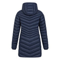 Navy - Back - Mountain Warehouse Womens-Ladies Florence Long Padded Jacket