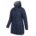 Navy - Lifestyle - Mountain Warehouse Womens-Ladies Florence Long Padded Jacket