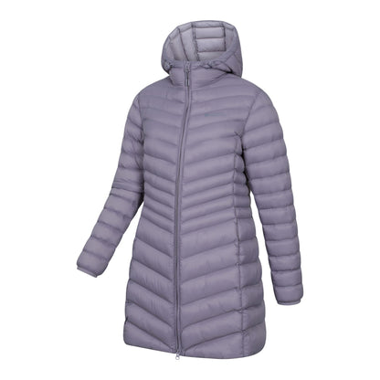 Dusky Purple - Lifestyle - Mountain Warehouse Womens-Ladies Florence Long Padded Jacket