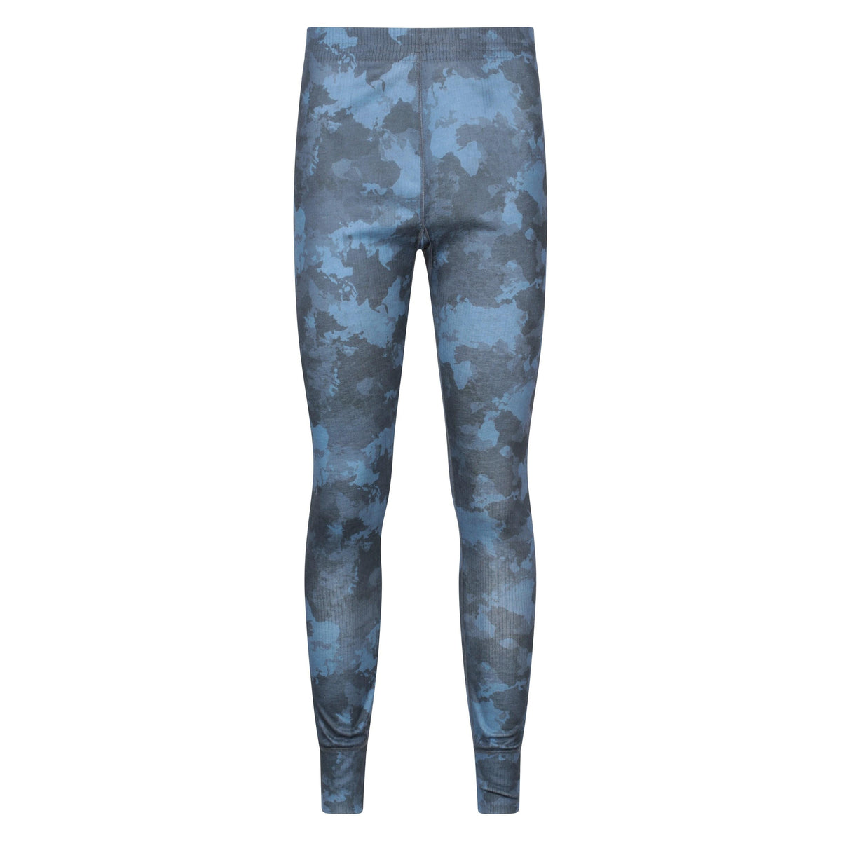 Navy - Front - Mountain Warehouse Mens Talus Dash Print Thermal Bottoms
