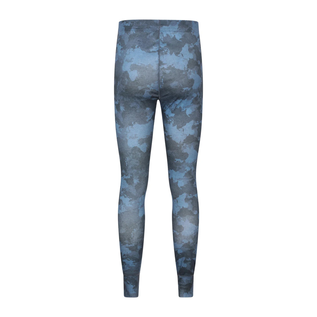 Navy - Back - Mountain Warehouse Mens Talus Dash Print Thermal Bottoms