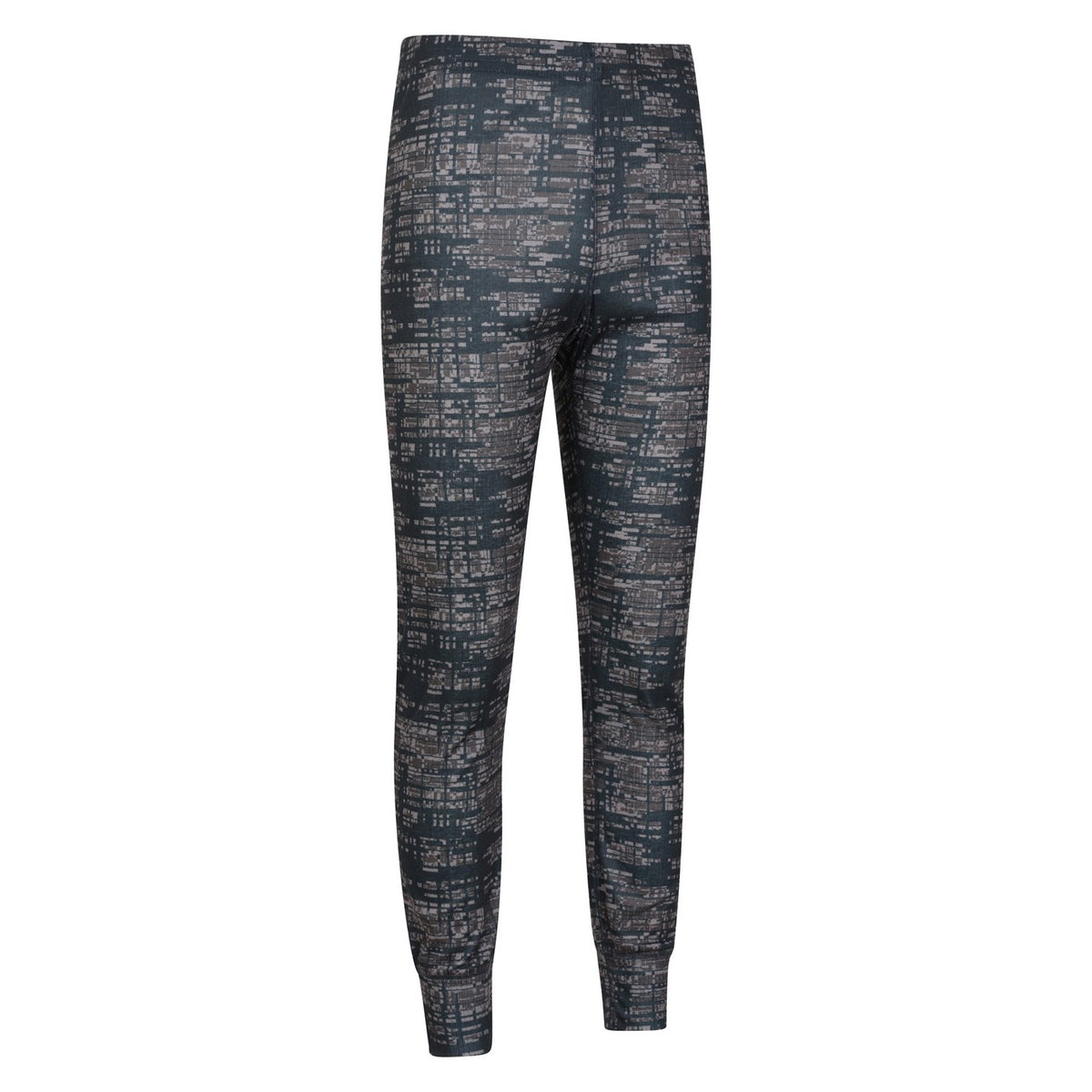 Black - Side - Mountain Warehouse Mens Talus Dash Print Thermal Bottoms