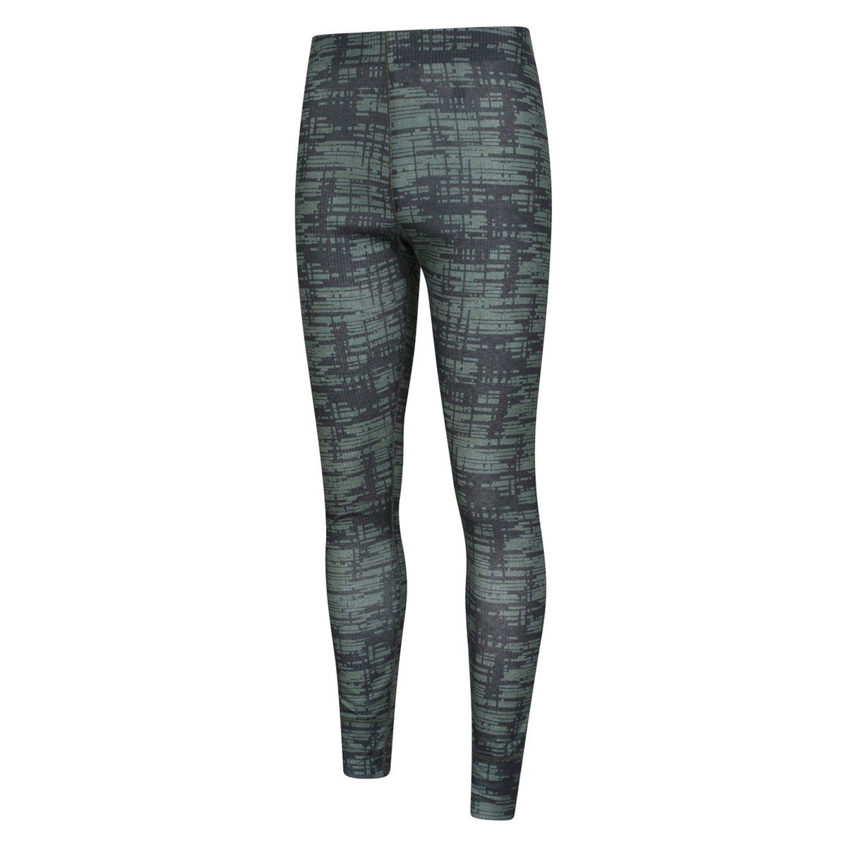 Khaki Green - Lifestyle - Mountain Warehouse Mens Talus Dash Print Thermal Bottoms