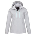 Grey - Pack Shot - Mountain Warehouse Womens-Ladies Rainforest II Extreme Waterproof Jacket