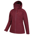 Burgundy - Front - Mountain Warehouse Womens-Ladies Rainforest II Extreme Waterproof Jacket