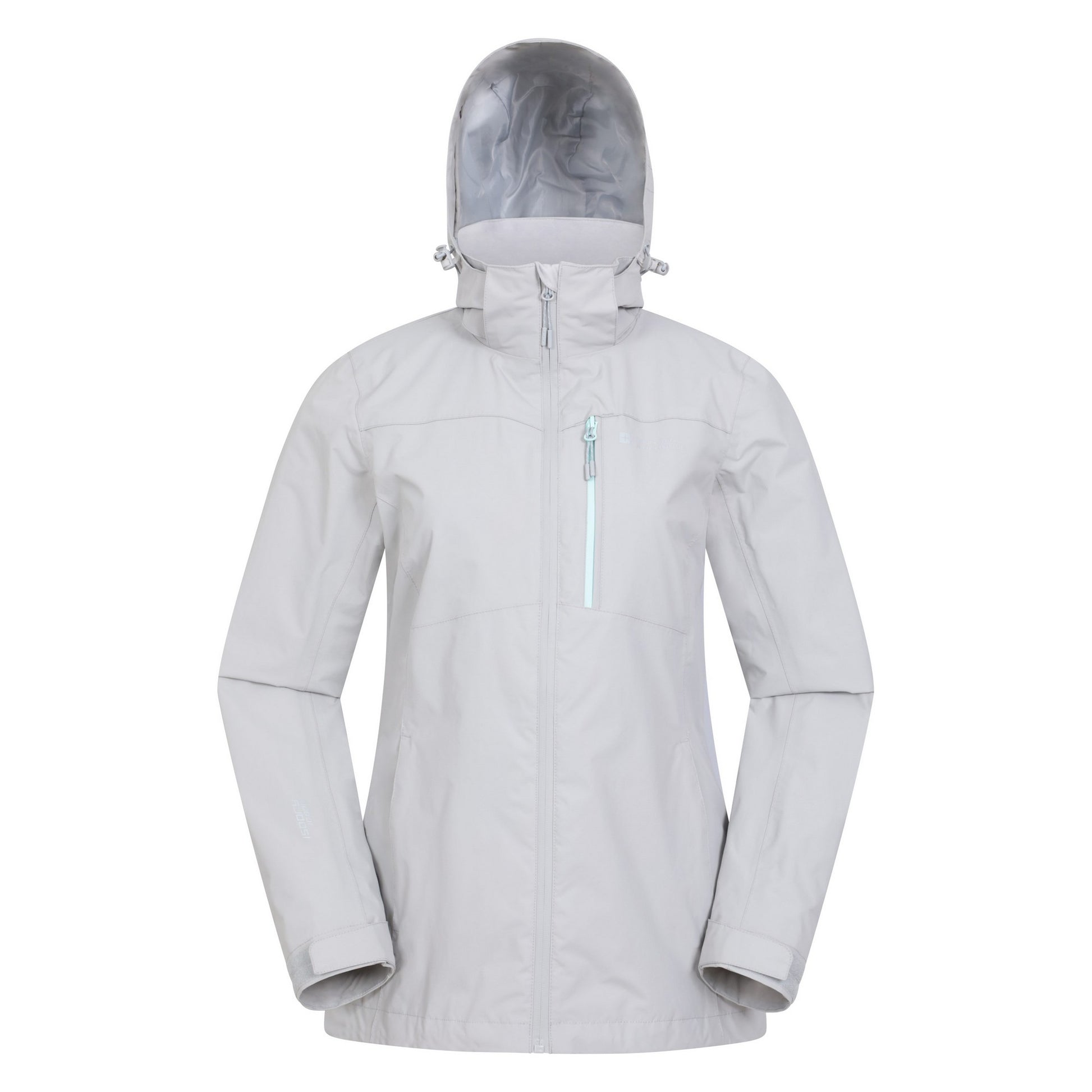 Grey - Front - Mountain Warehouse Womens-Ladies Rainforest II Extreme Waterproof Jacket