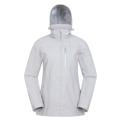 Grey - Front - Mountain Warehouse Womens-Ladies Rainforest II Extreme Waterproof Jacket