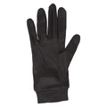 Black - Back - Mountain Warehouse Unisex Adult Silk Gloves