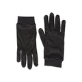 Black - Lifestyle - Mountain Warehouse Unisex Adult Silk Gloves