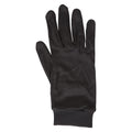 Black - Front - Mountain Warehouse Unisex Adult Silk Gloves