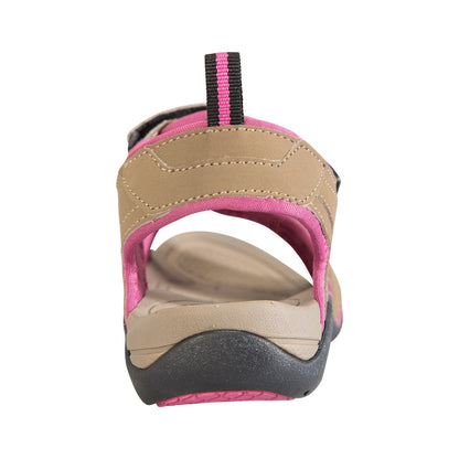 Brown - Back - Mountain Warehouse Womens-Ladies Andros Sandals
