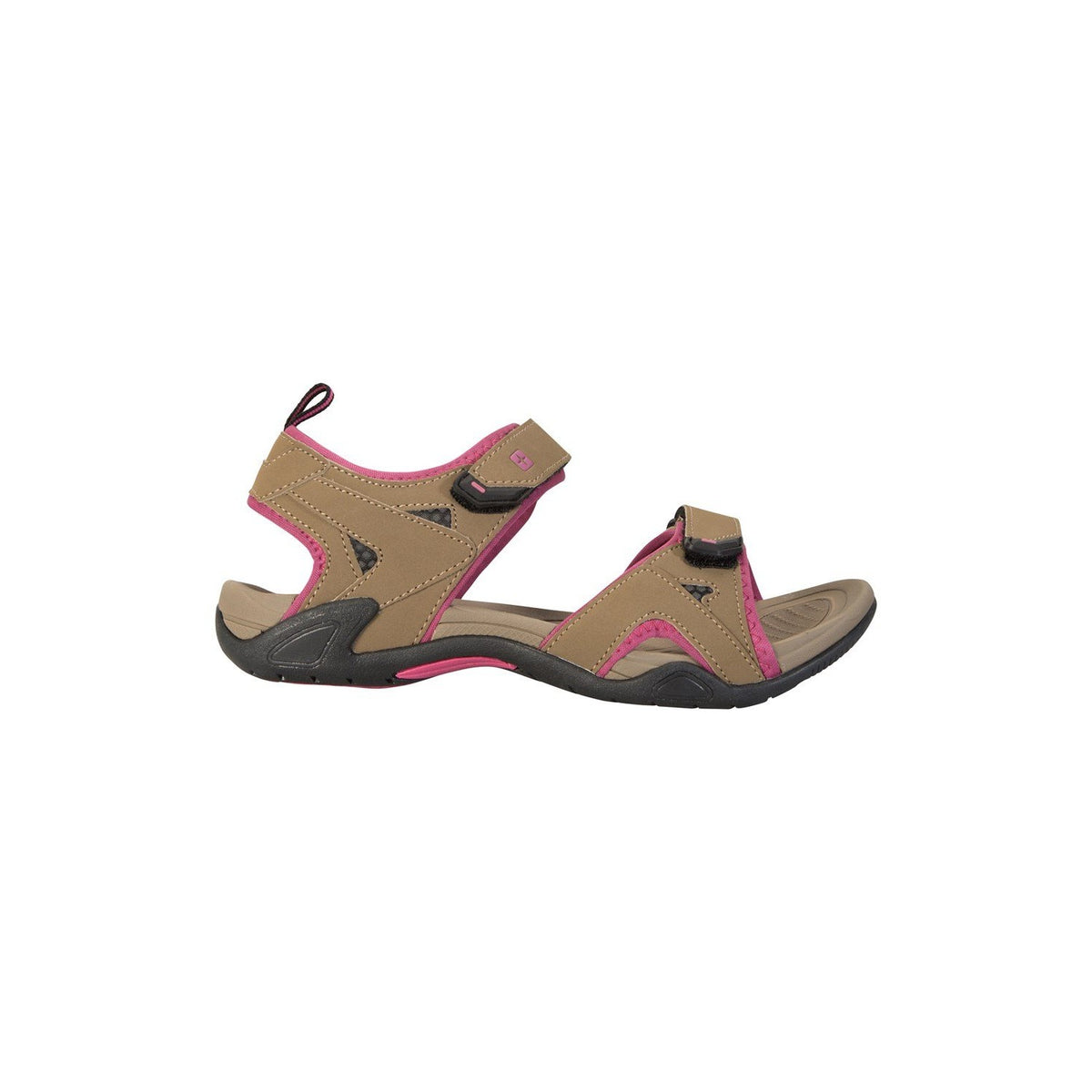 Brown - Pack Shot - Mountain Warehouse Womens-Ladies Andros Sandals