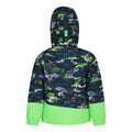 Green - Back - Mountain Warehouse Childrens-Kids Mogal Camouflage Ski Jacket
