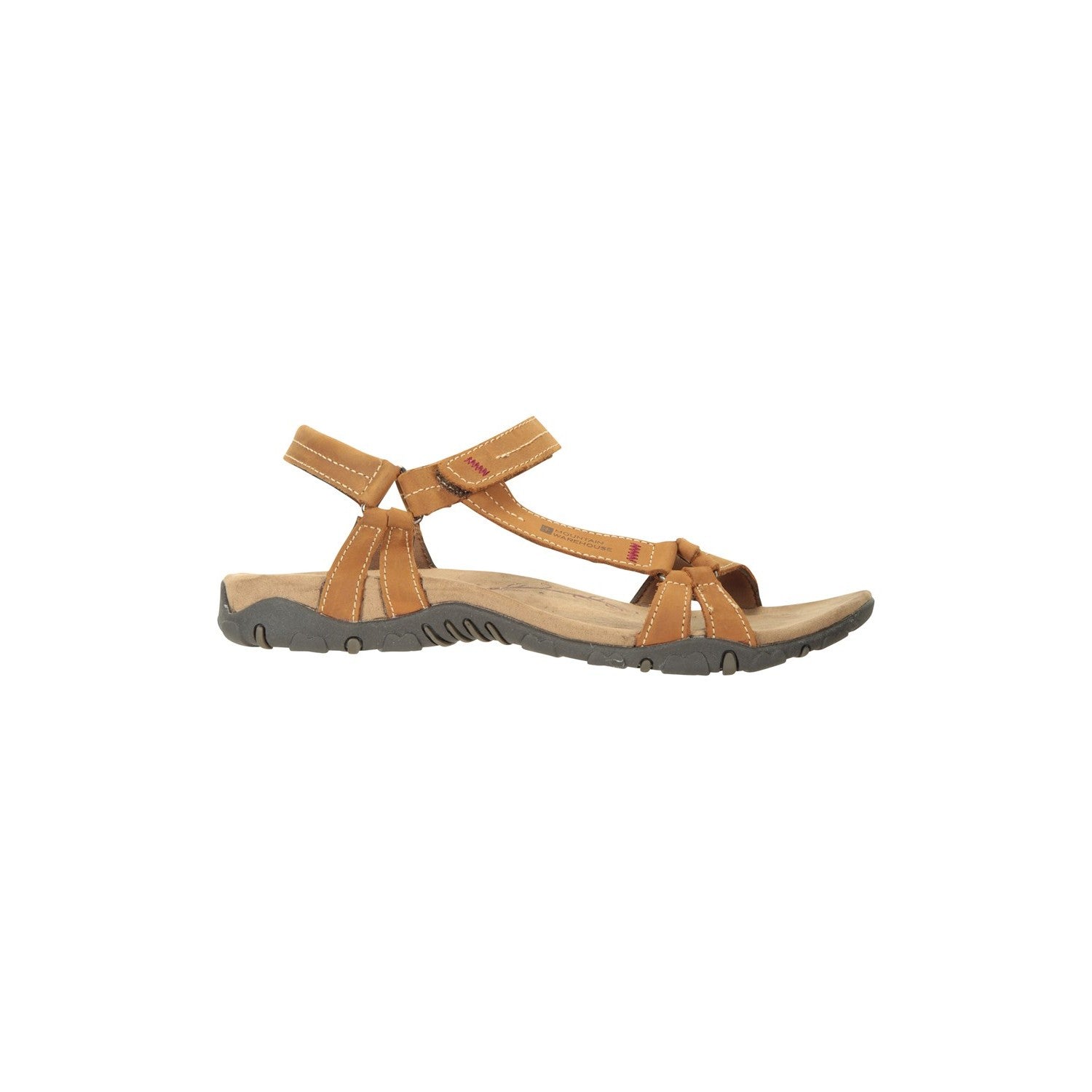 Light Brown - Pack Shot - Mountain Warehouse Womens-Ladies Kokomo Nubuck Sandals