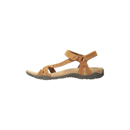 Light Brown - Close up - Mountain Warehouse Womens-Ladies Kokomo Nubuck Sandals