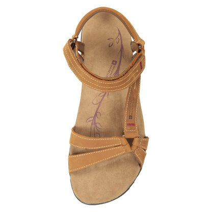 Light Brown - Side - Mountain Warehouse Womens-Ladies Kokomo Nubuck Sandals