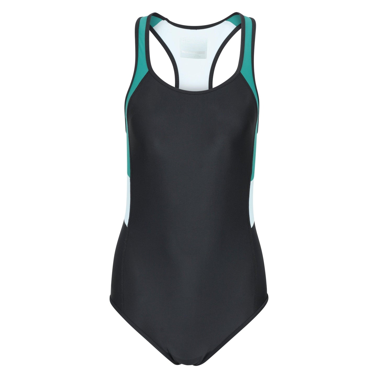 Light Teal - Front - Mountain Warehouse Womens-Ladies Take The Plunge One Piece Swimsuit